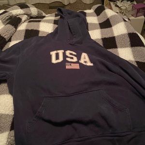 Navy Blue USA hoodie